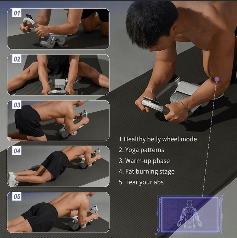 BoostrA! Premium Abs Roller
